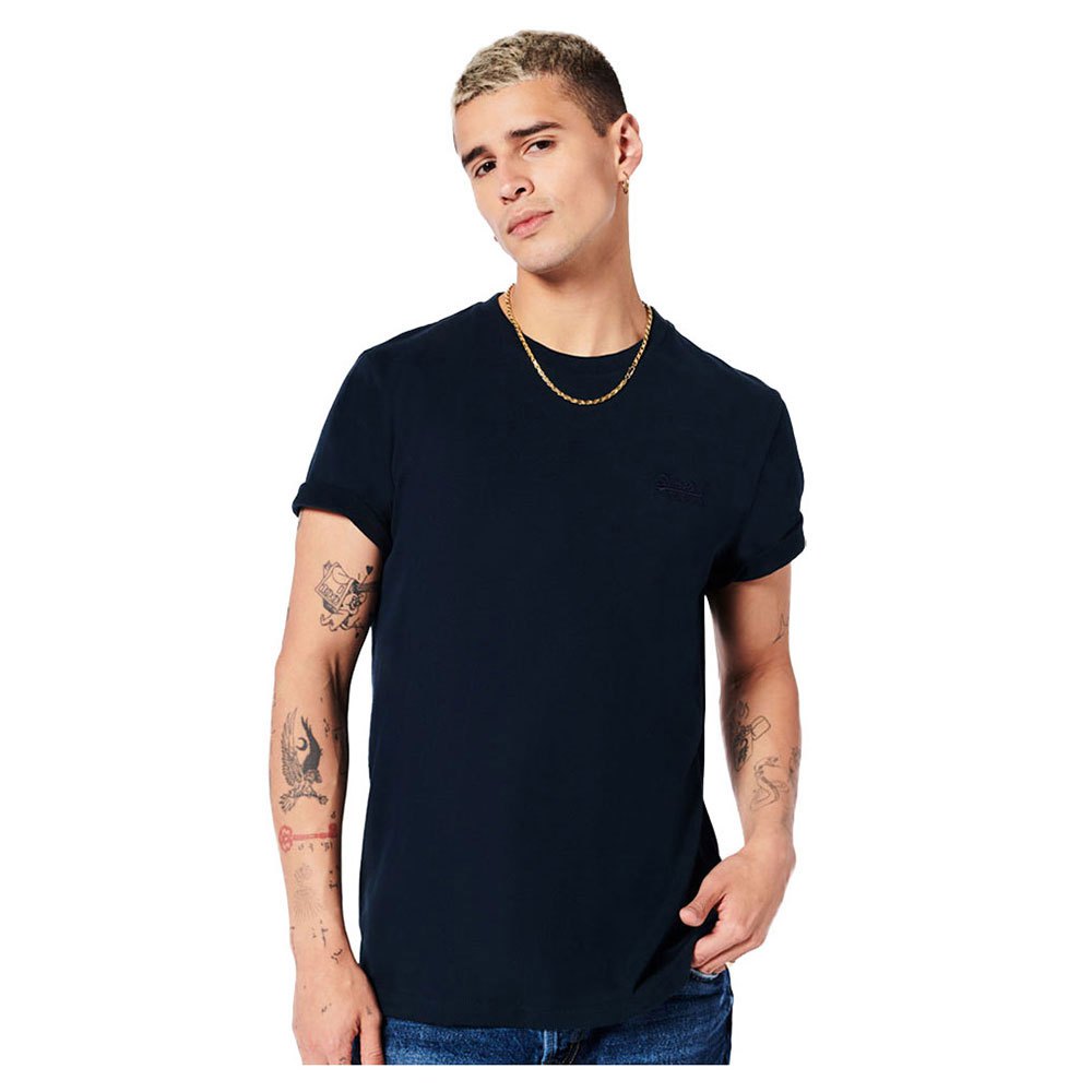 Superdry Vintage Logo Embroided Kurzärmeliges T-shirt XS Eclipse Navy Navy günstig online kaufen