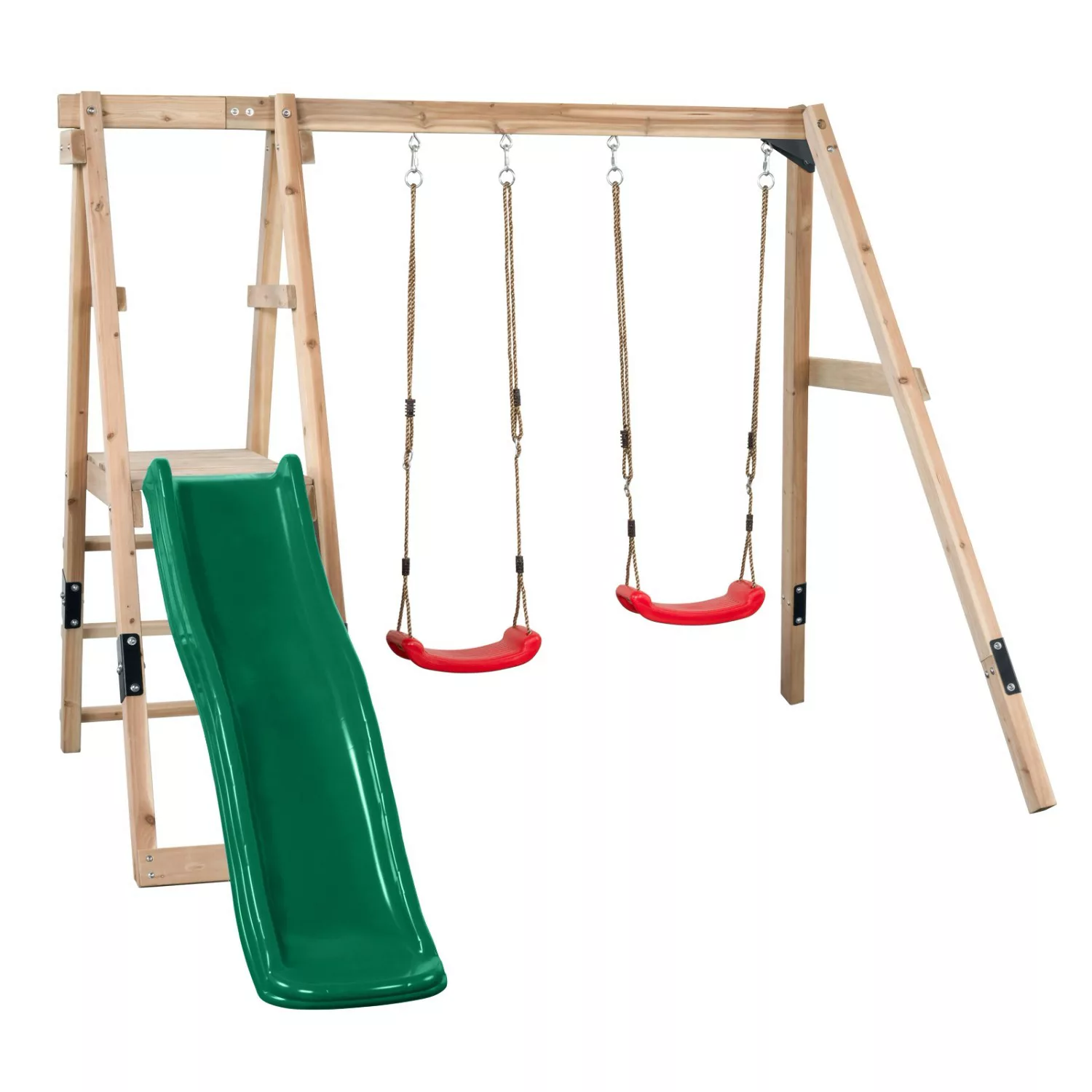 Swing King Schaukel Ava 185 cm x 235 cm x 274 cm Grün FSC® günstig online kaufen