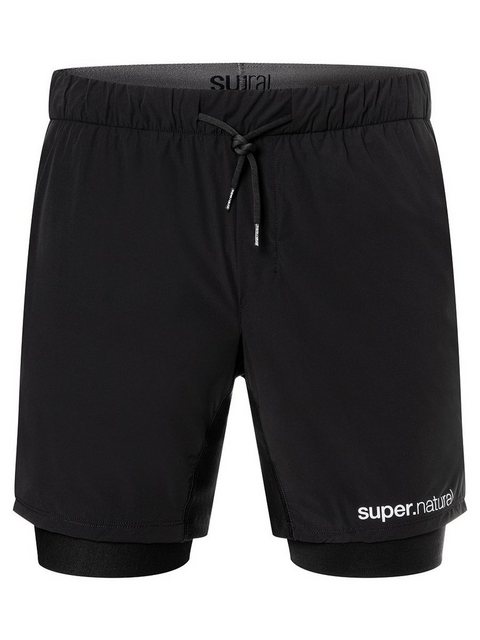 SUPER.NATURAL Shorts Merino Laufhose M DOUBLE LAYER SHORTS leicht mit Merin günstig online kaufen