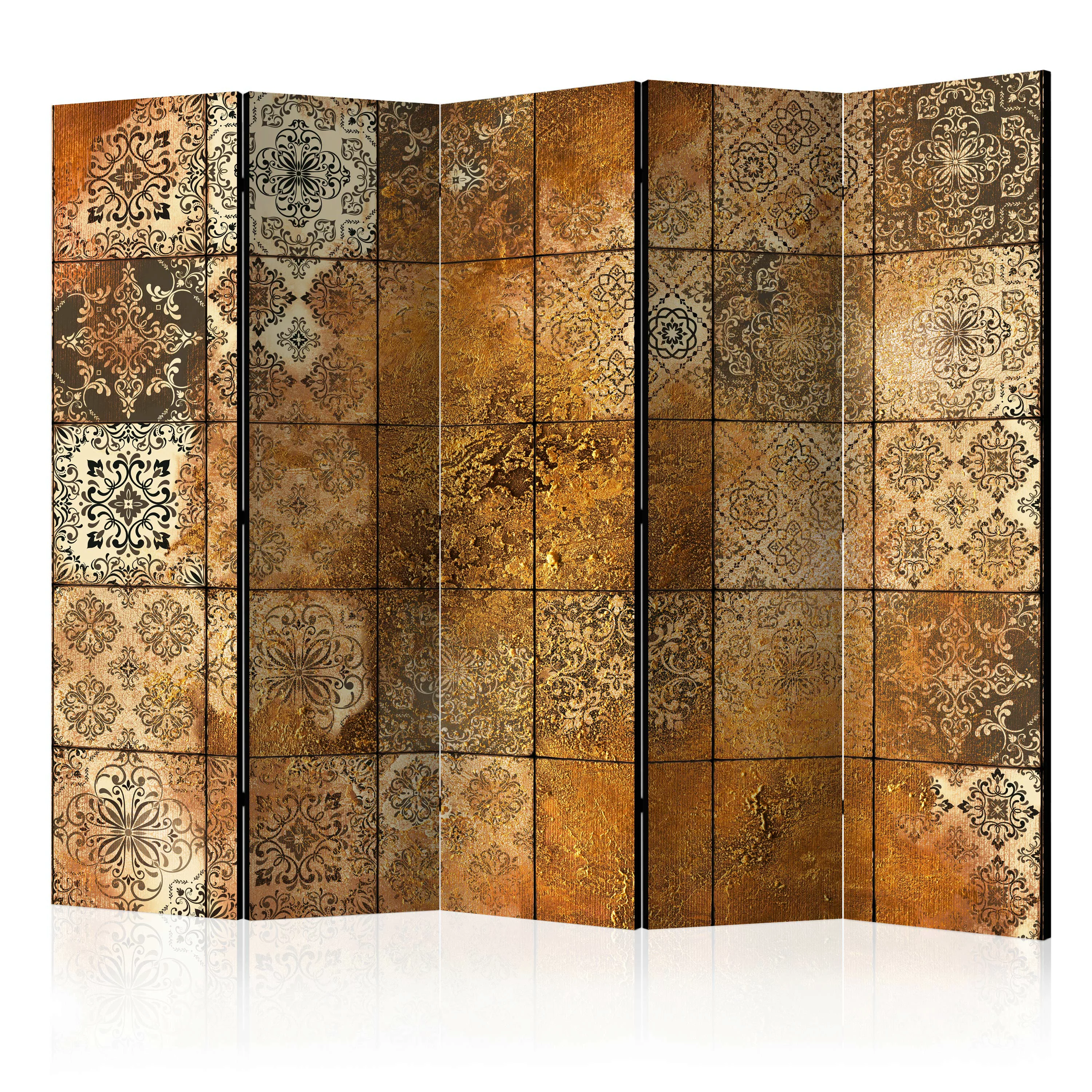 5-teiliges Paravent - Old Tiles Ii [room Dividers] günstig online kaufen