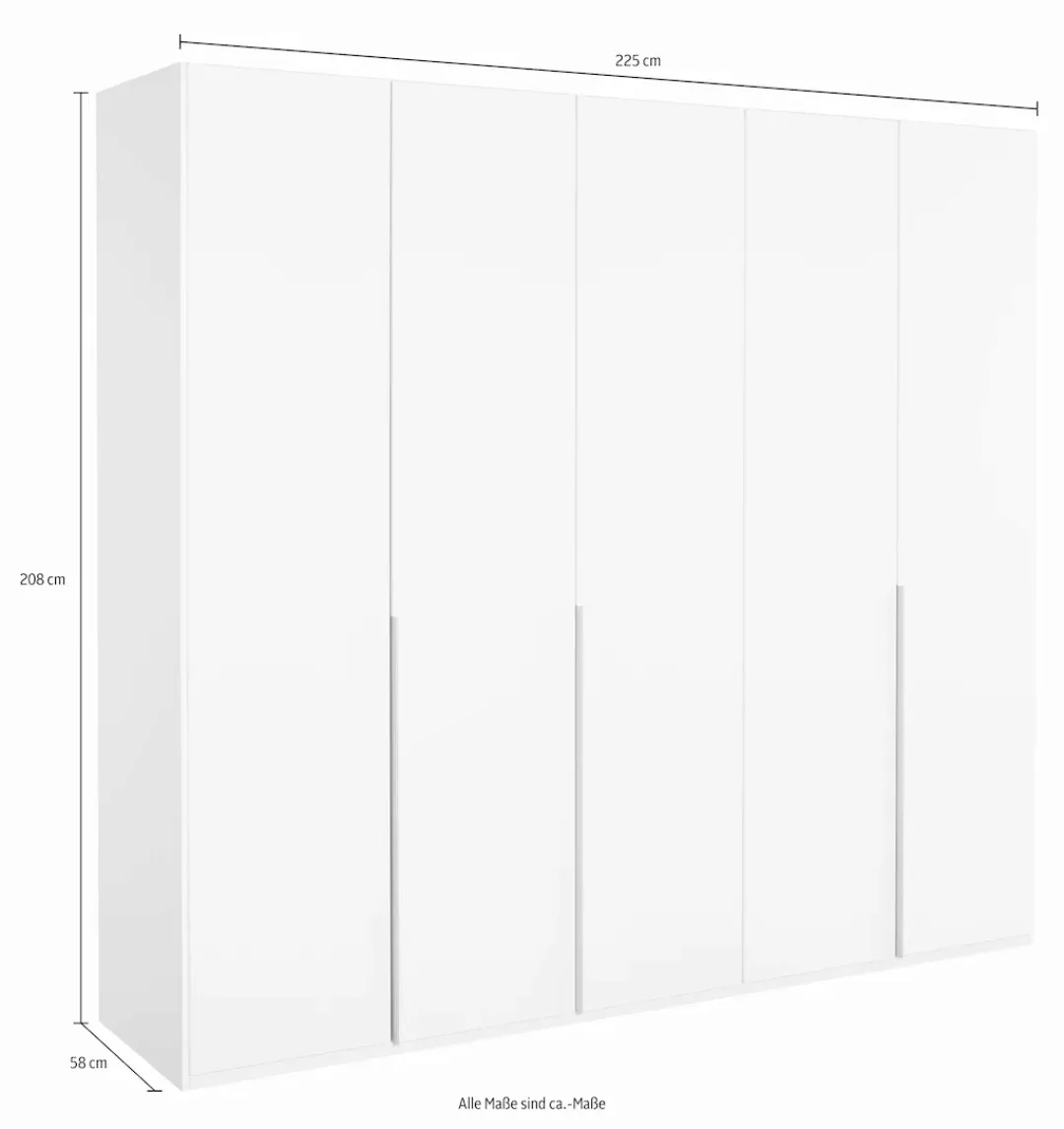 Wimex Kleiderschrank New York in vielen Breiten, 208 oder 236cm hoch günstig online kaufen