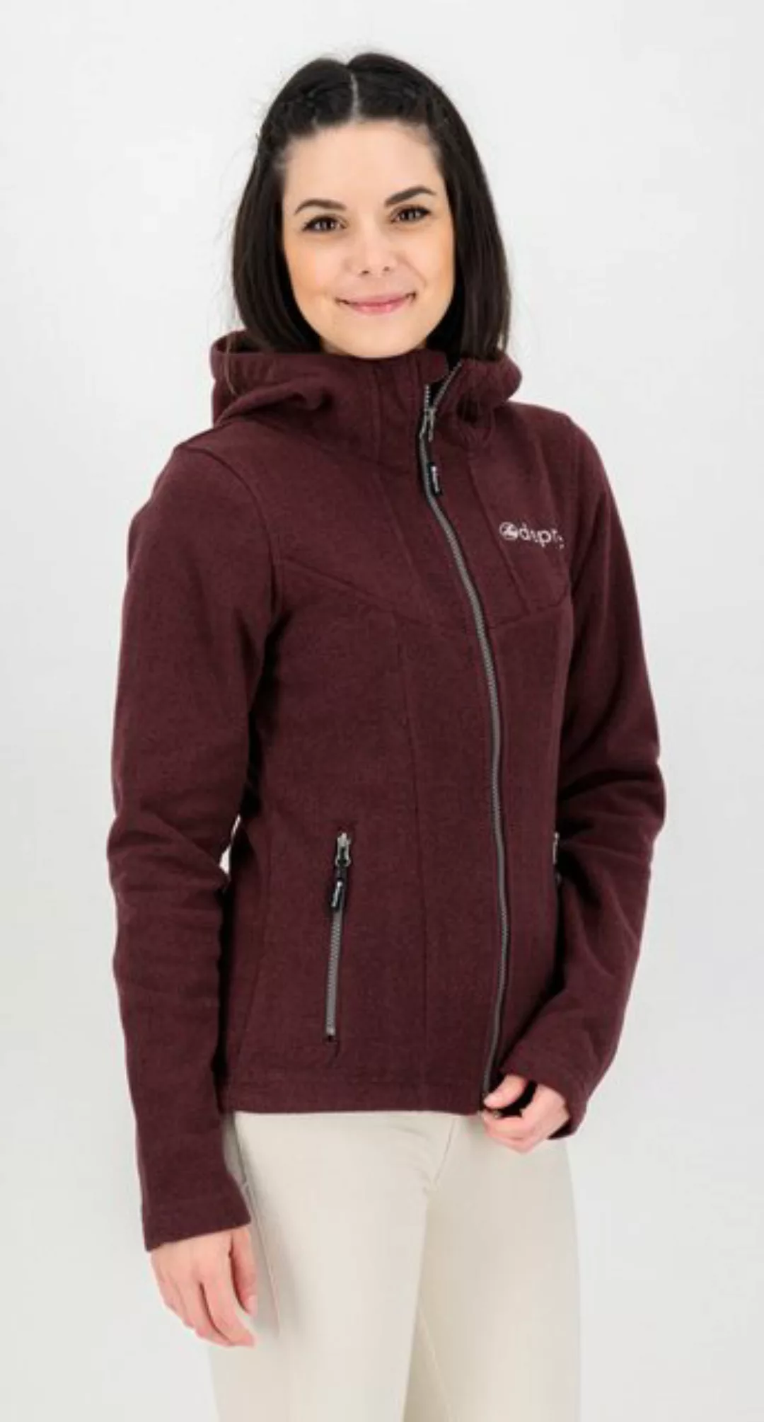 DEPROC Active Fleecejacke GLORY MAY OS Fleecejacke, Fleece, Mid-Layer, Stri günstig online kaufen