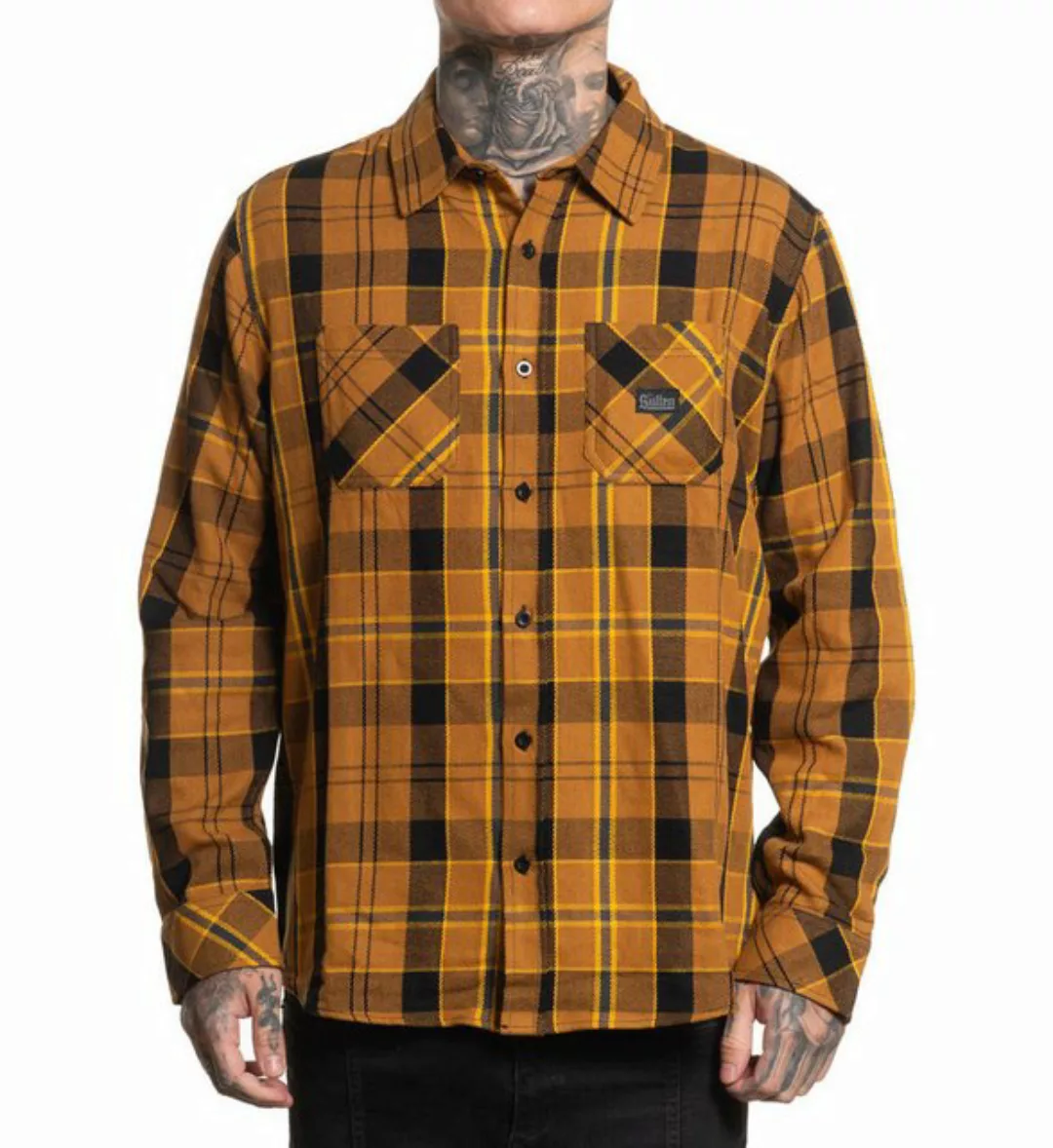 Sullen Clothing Langarmhemd Timber Flannel Shirt Holzfällerhemd Kariert günstig online kaufen