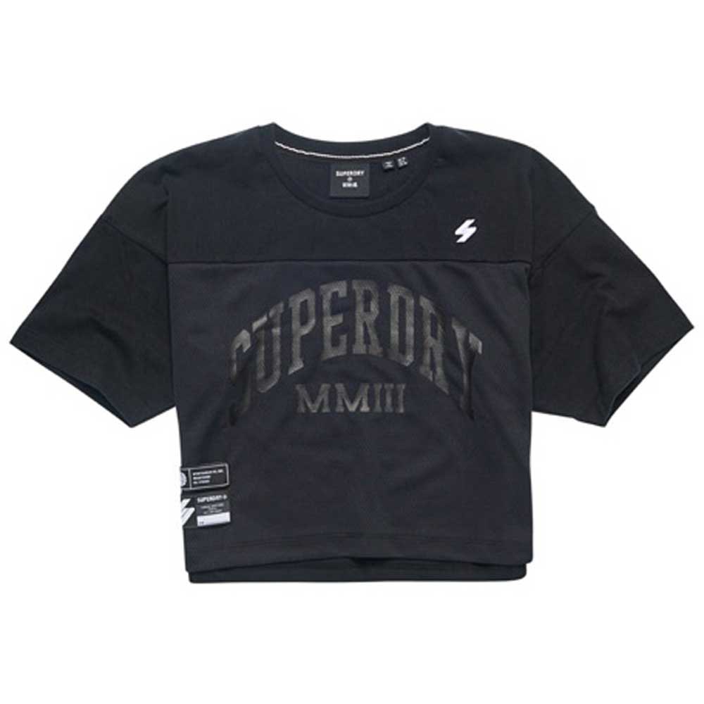 Superdry Varsity Arch Boxy Tee M Black günstig online kaufen