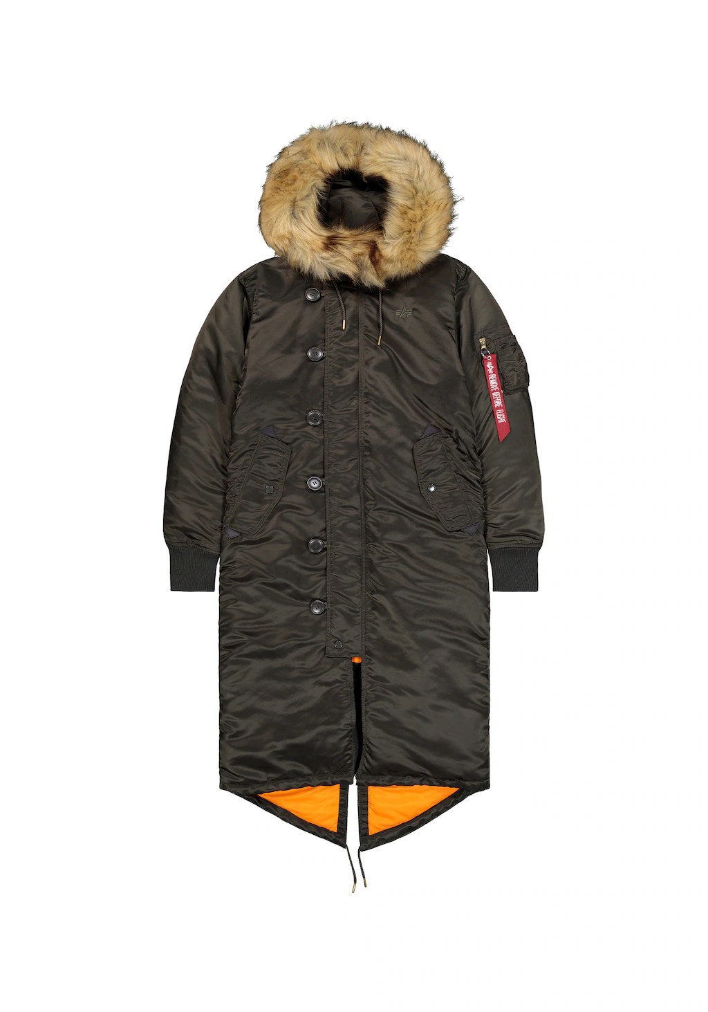 Alpha Industries Winterjacke "Long Fishtail W Winterjacke" günstig online kaufen