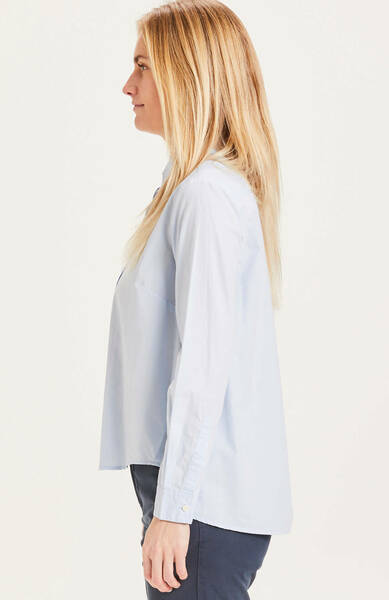 Hemdbluse - Jacinta A-shape Shirt- Aus Bio-baumwolle günstig online kaufen