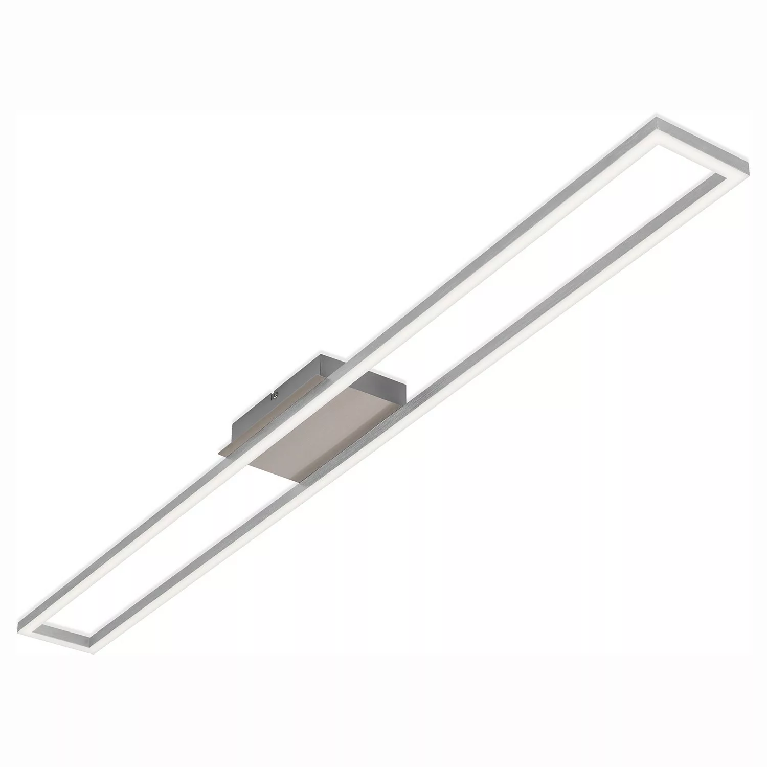 Deckenlampe Frame, 3-stufig-dimmbar, alu, 110x12cm günstig online kaufen