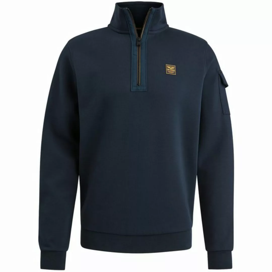 PME LEGEND Sweatshirt Half zip collar interlock jersey, Salute günstig online kaufen