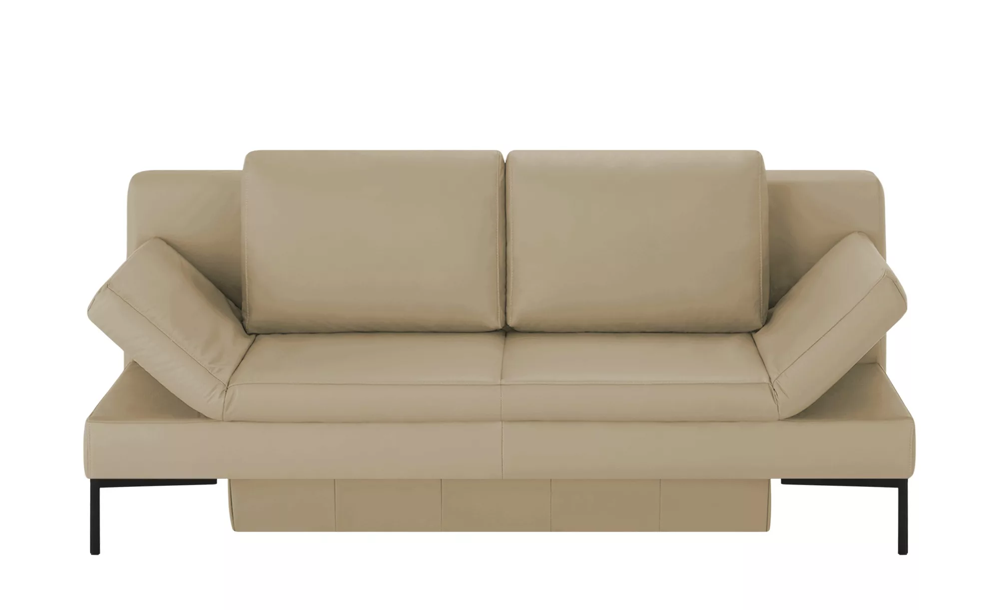 Schlafsofa  Kenny ¦ beige ¦ Maße (cm): B: 204 H: 88 T: 91 Polstermöbel > So günstig online kaufen