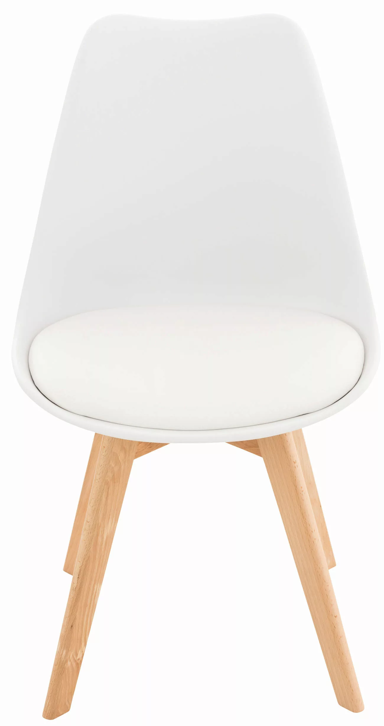4er Set Stuhl Linares Weiß günstig online kaufen