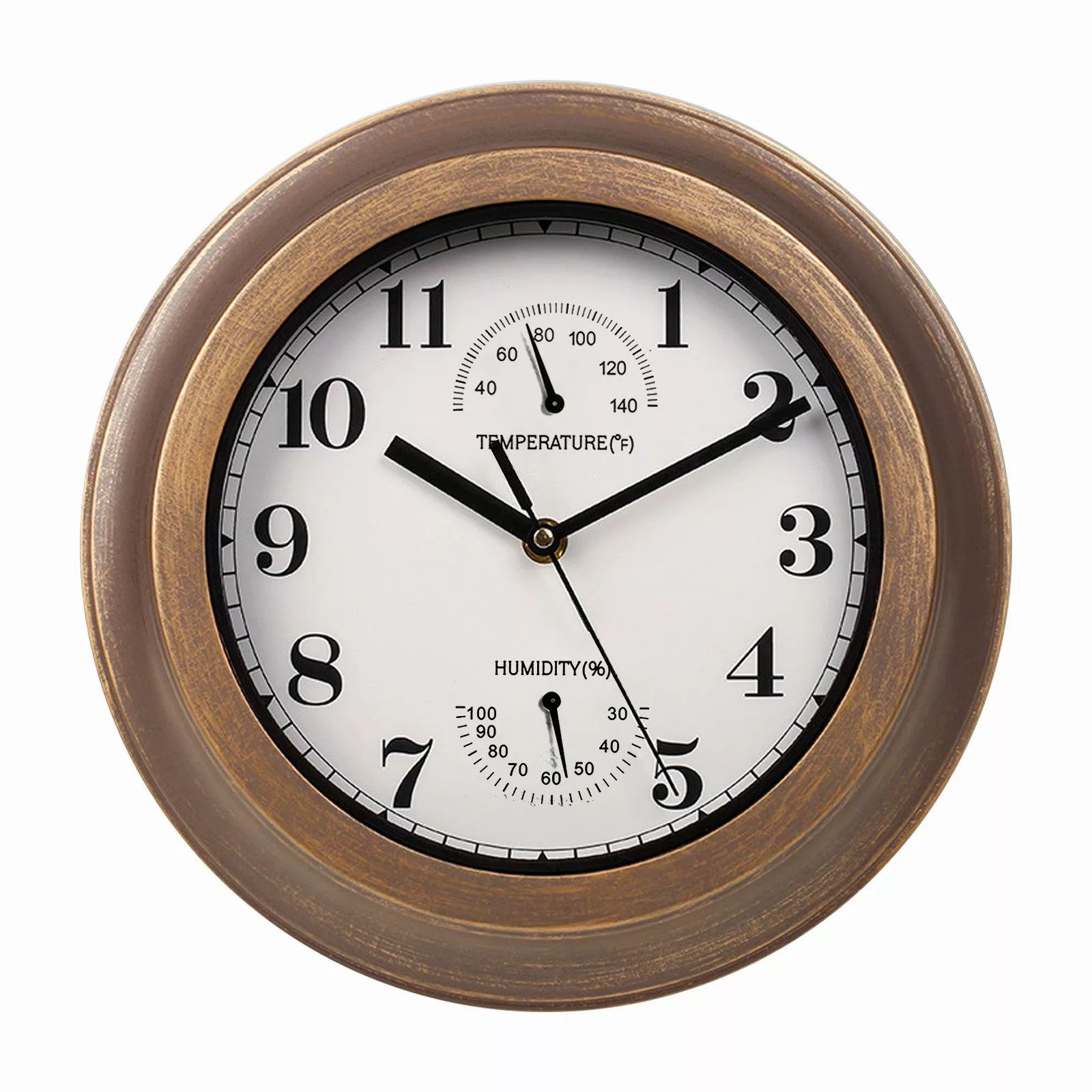 TWSOUL Wanduhr wasserdichte Wanduhr (Kommt mit günstig online kaufen