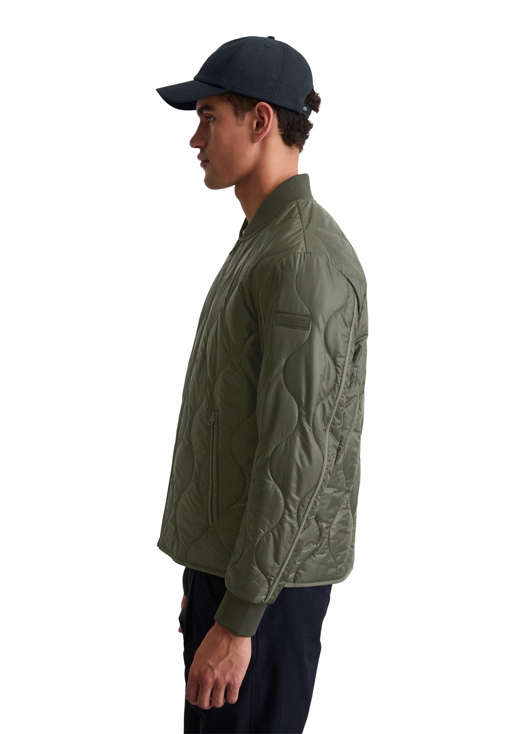 Marc OPolo Outdoorjacke "aus recyceltem Performance-Polyester", ohne Kapuze günstig online kaufen
