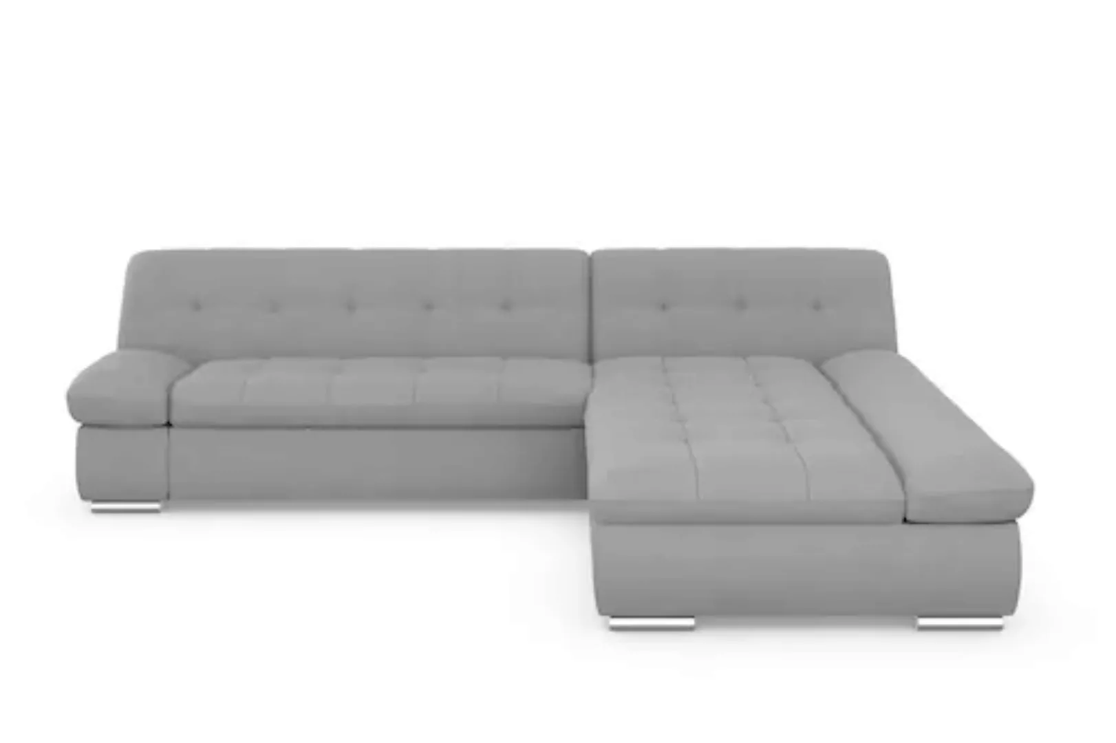 DOMO collection Ecksofa "Mona L-Form", wahlweise mit Bettfunktion günstig online kaufen