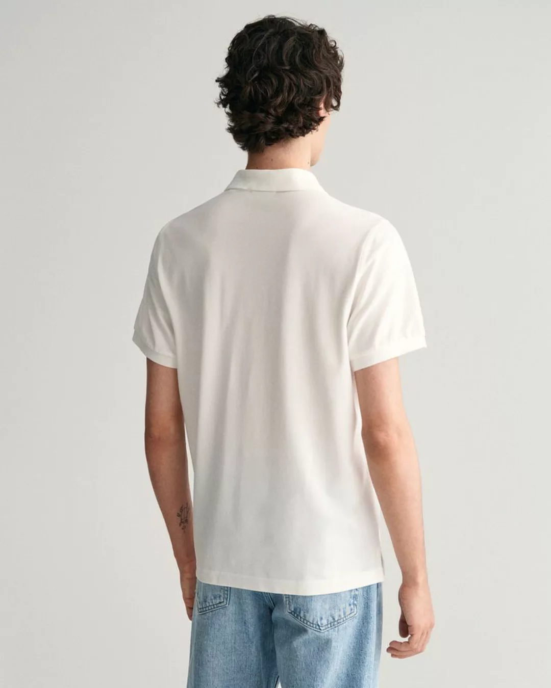 Gant Poloshirt "REG CONTRAST PIQUE SS RUGGER", mit kontrastfarbenen Einsätz günstig online kaufen