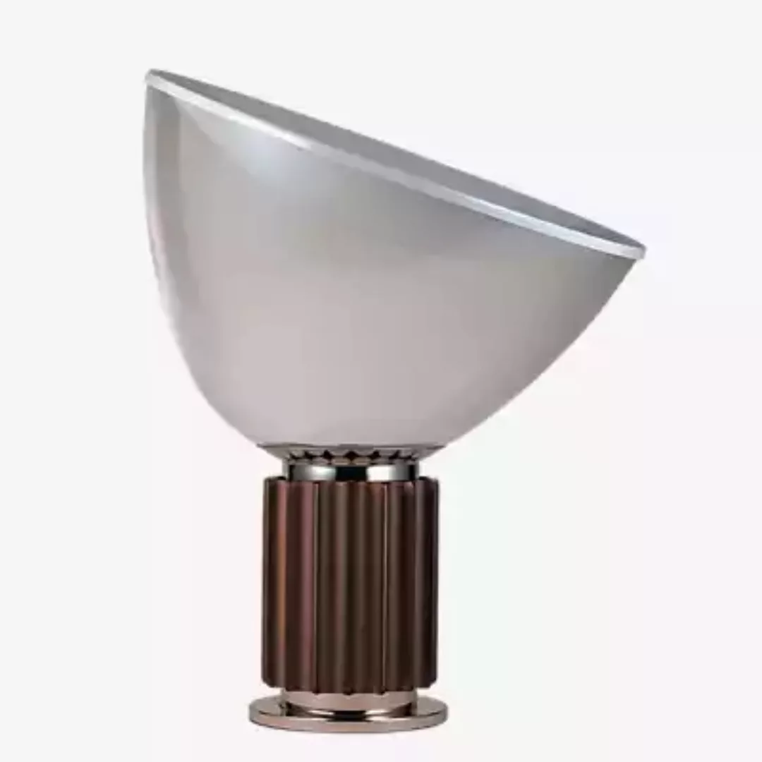 Flos Taccia Tischleuchte LED, bronze - Glas - 64,5 cm günstig online kaufen