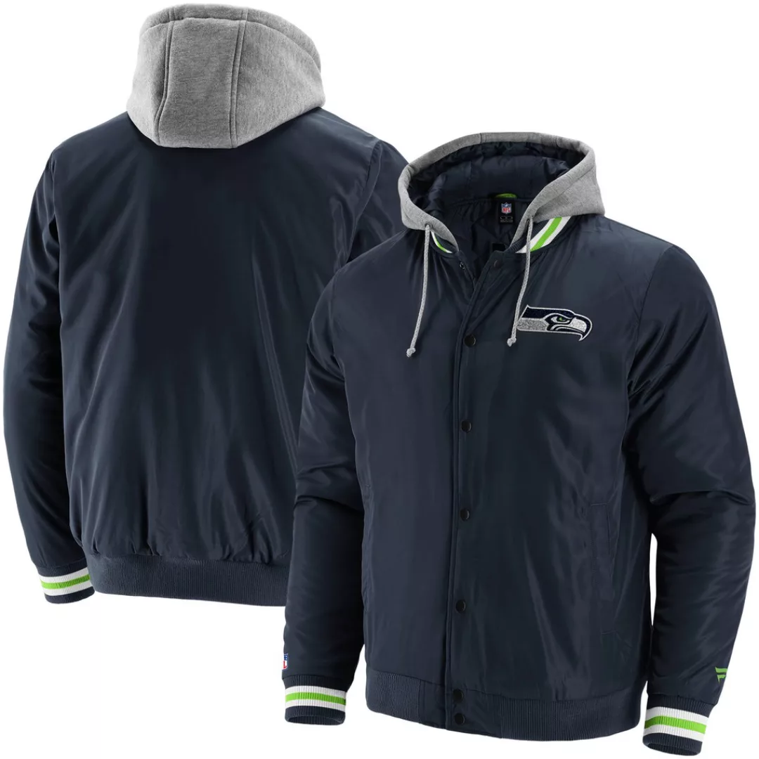 Fanatics Collegejacke "SEATTLE SEAHAWKS SATEEN JACKET V2 NFL" günstig online kaufen