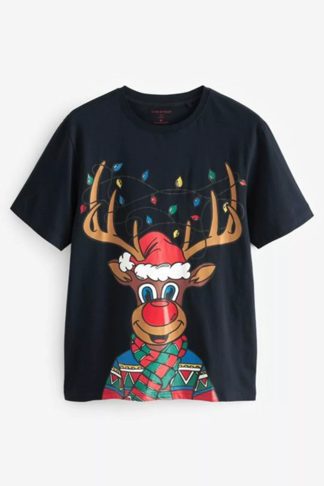 Next Print-Shirt T-Shirt mit Weihnachtsmotiv (1-tlg) günstig online kaufen