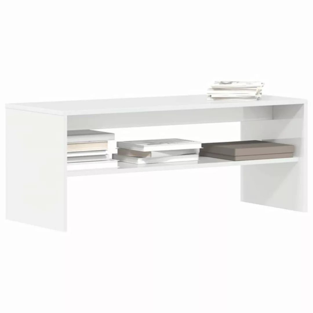 vidaXL Schrankmodule TV-Schrank Hochglanz-Weiß 100x40x40 cm Holzwerkstoff günstig online kaufen