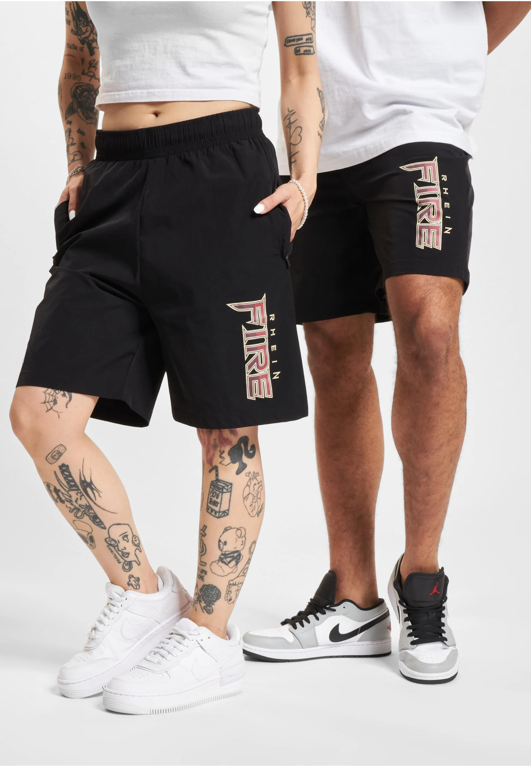 DEF Shorts "DEF DefShop x European League of Football Rhein Fire 2 Shorts", günstig online kaufen