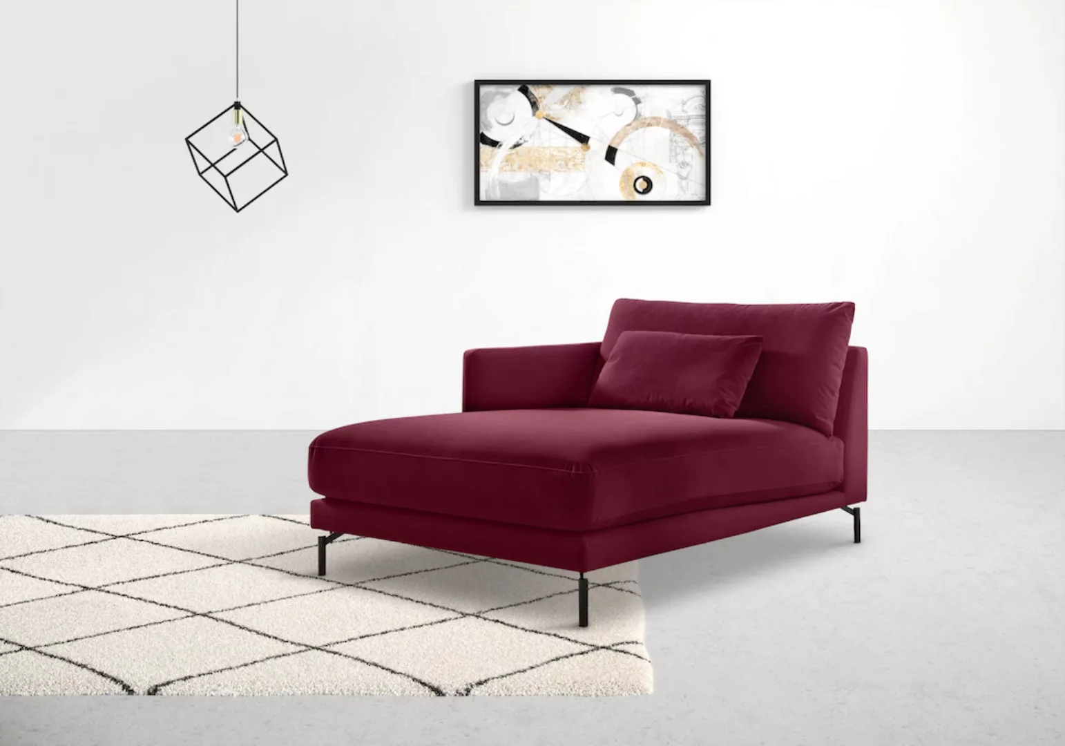 INOSIGN Chaiselongue "Tarek 157/110 cm, Sofa" günstig online kaufen