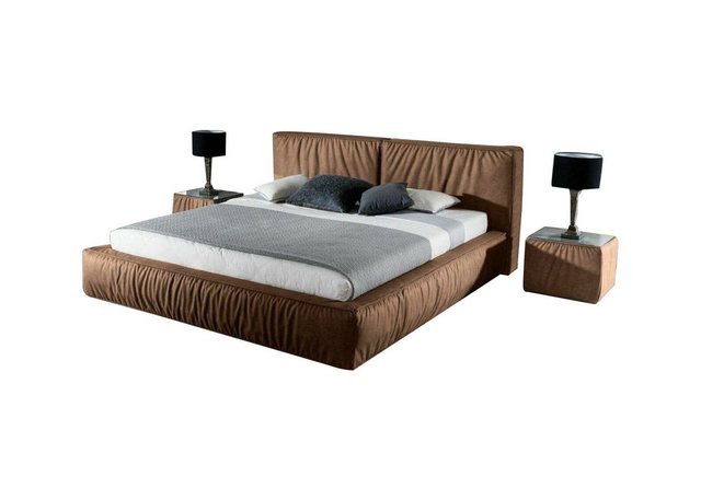 JVmoebel Bett, Luxus Designer Bett fürs Schlafzimmer Samt bezogen Möbel Bet günstig online kaufen