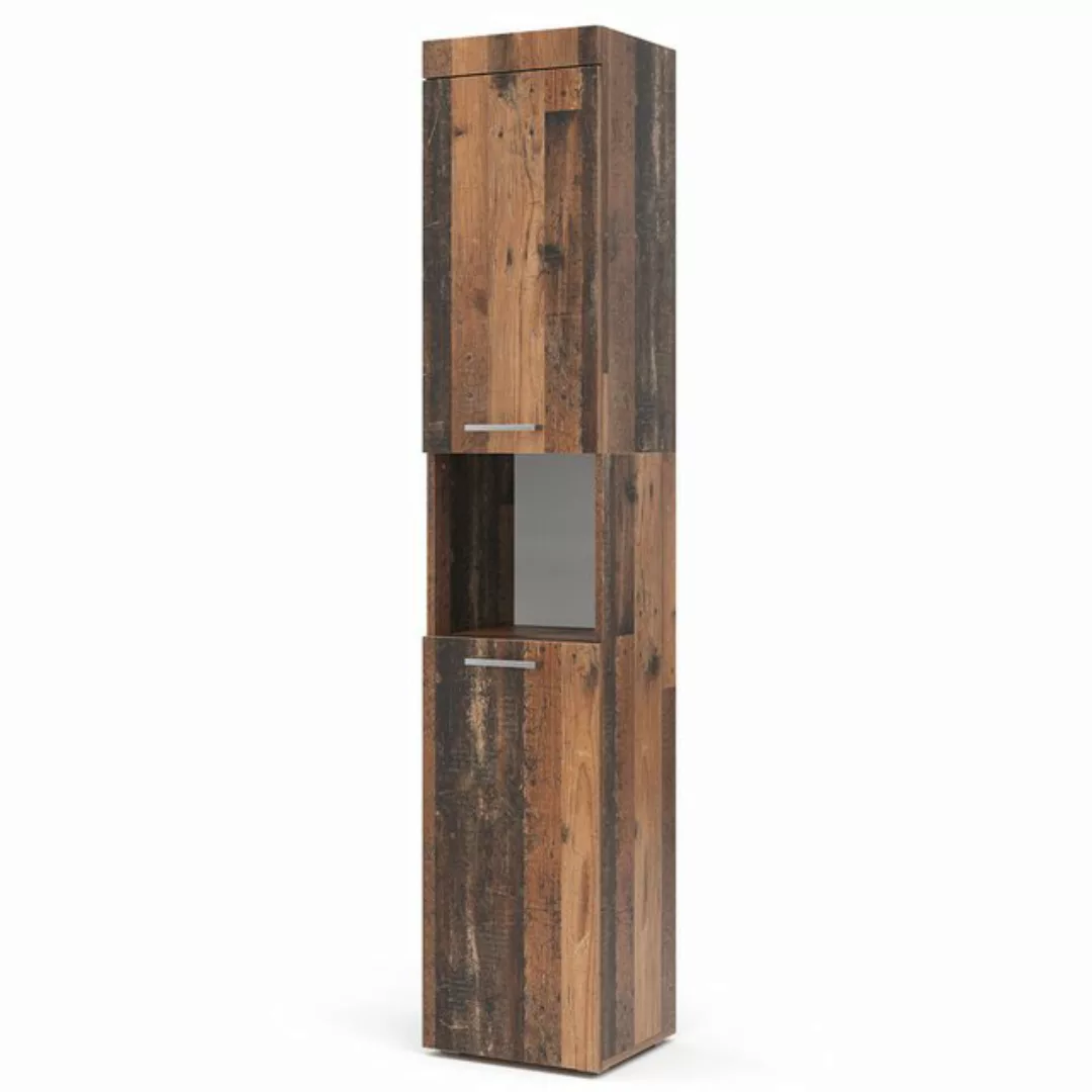 Vicco Hochschrank Luna, Oldstyle, 37 x 190 cm günstig online kaufen