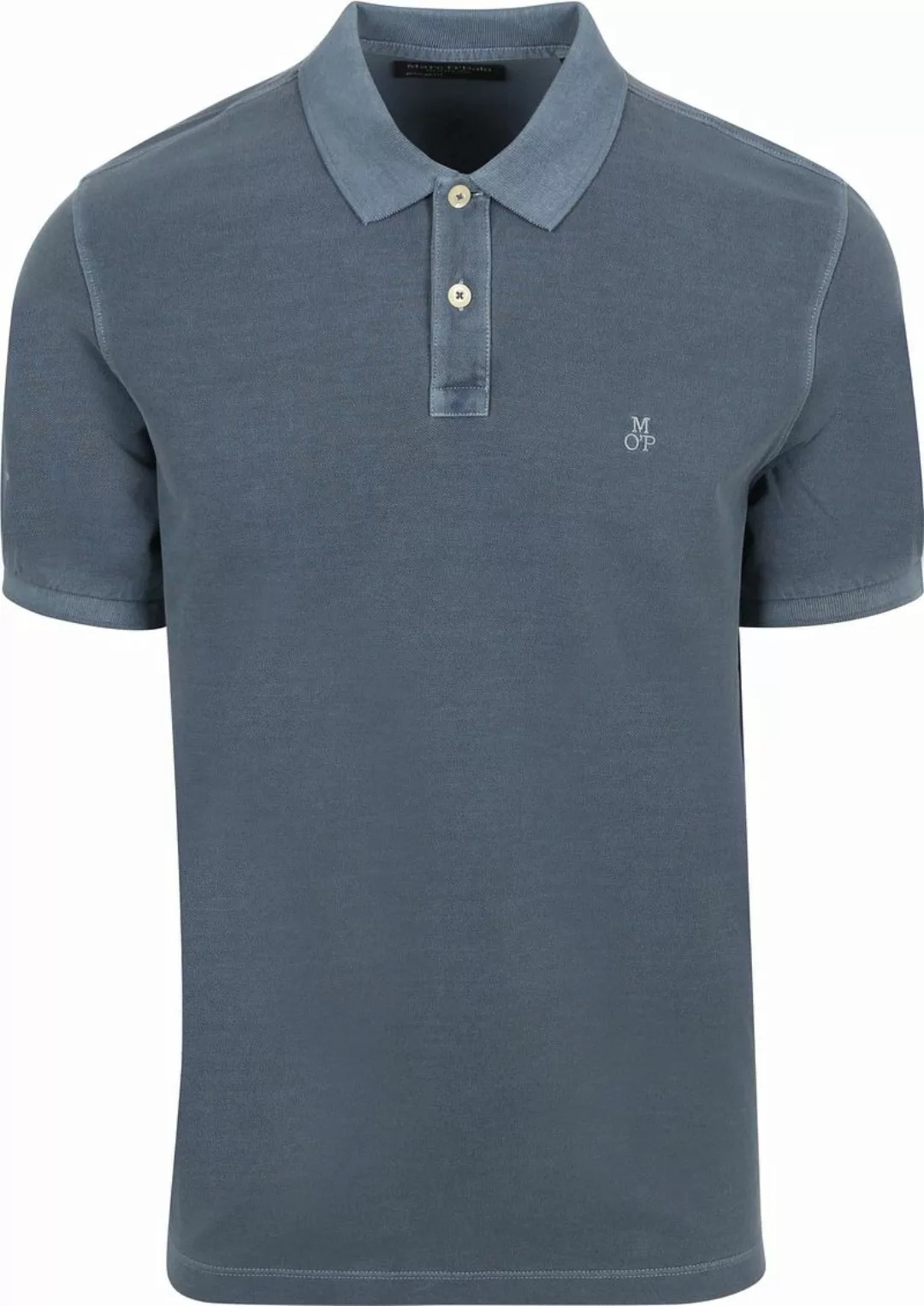 Marc O'Polo Poloshirt Faded Storm Blau - Größe XXL günstig online kaufen