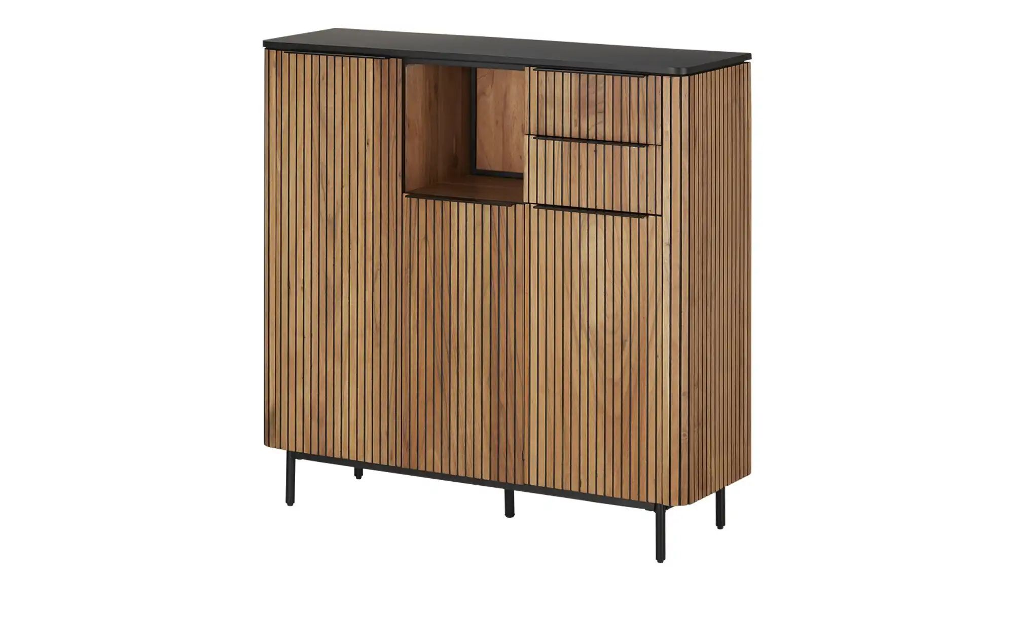 Highboard  Amsterdam ¦ holzfarben ¦ Maße (cm): B: 130 H: 125 T: 42 Kommoden günstig online kaufen