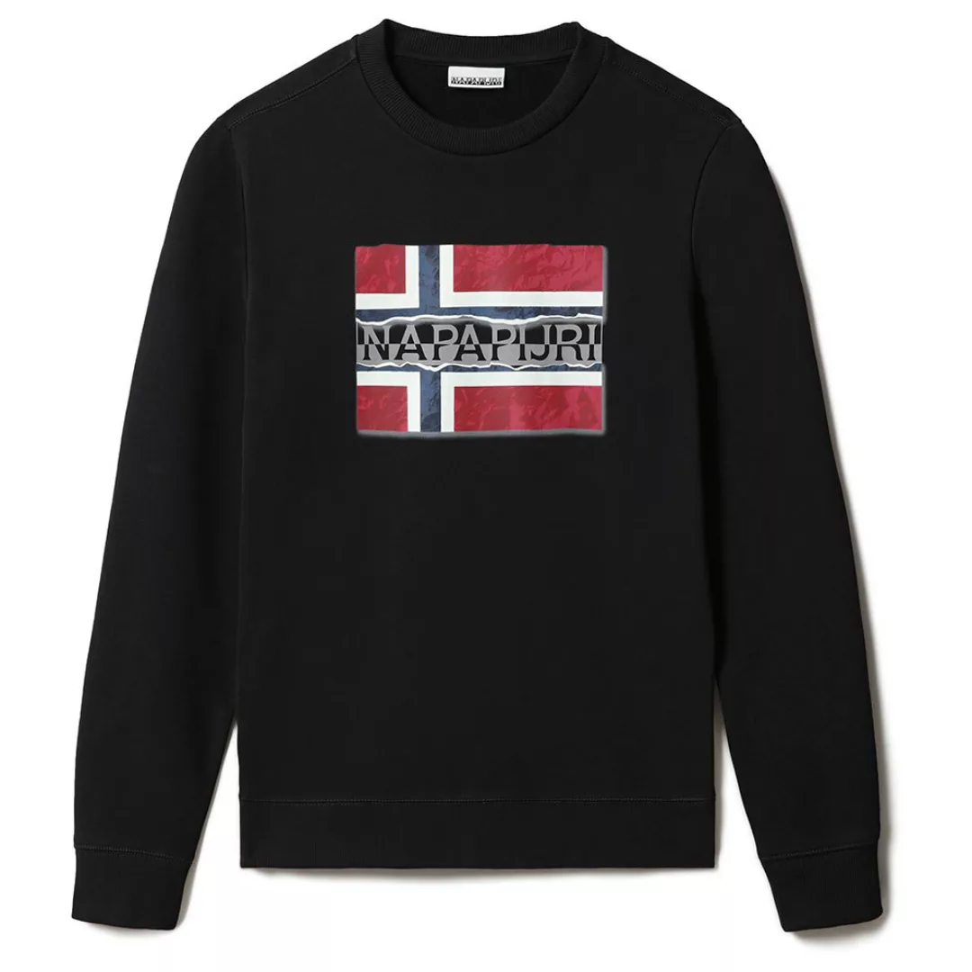 Napapijri Bench C Sweatshirt L Black 041 günstig online kaufen