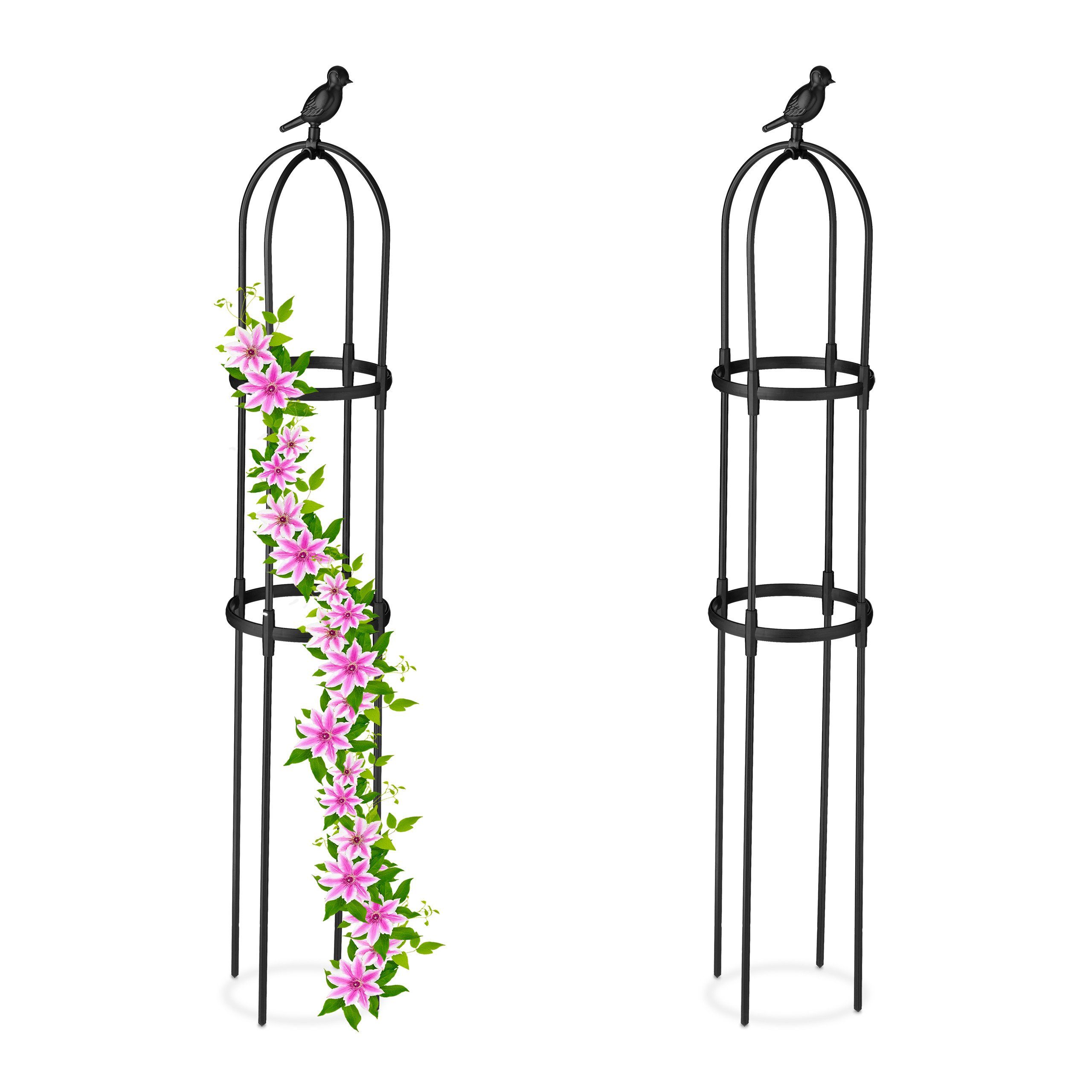 relaxdays Rankhilfe 126 cm 2er Set günstig online kaufen
