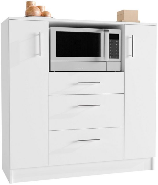 VCM Unterschrank Küchenschrank Kommode Buffet Mikrowelle Esilo günstig online kaufen