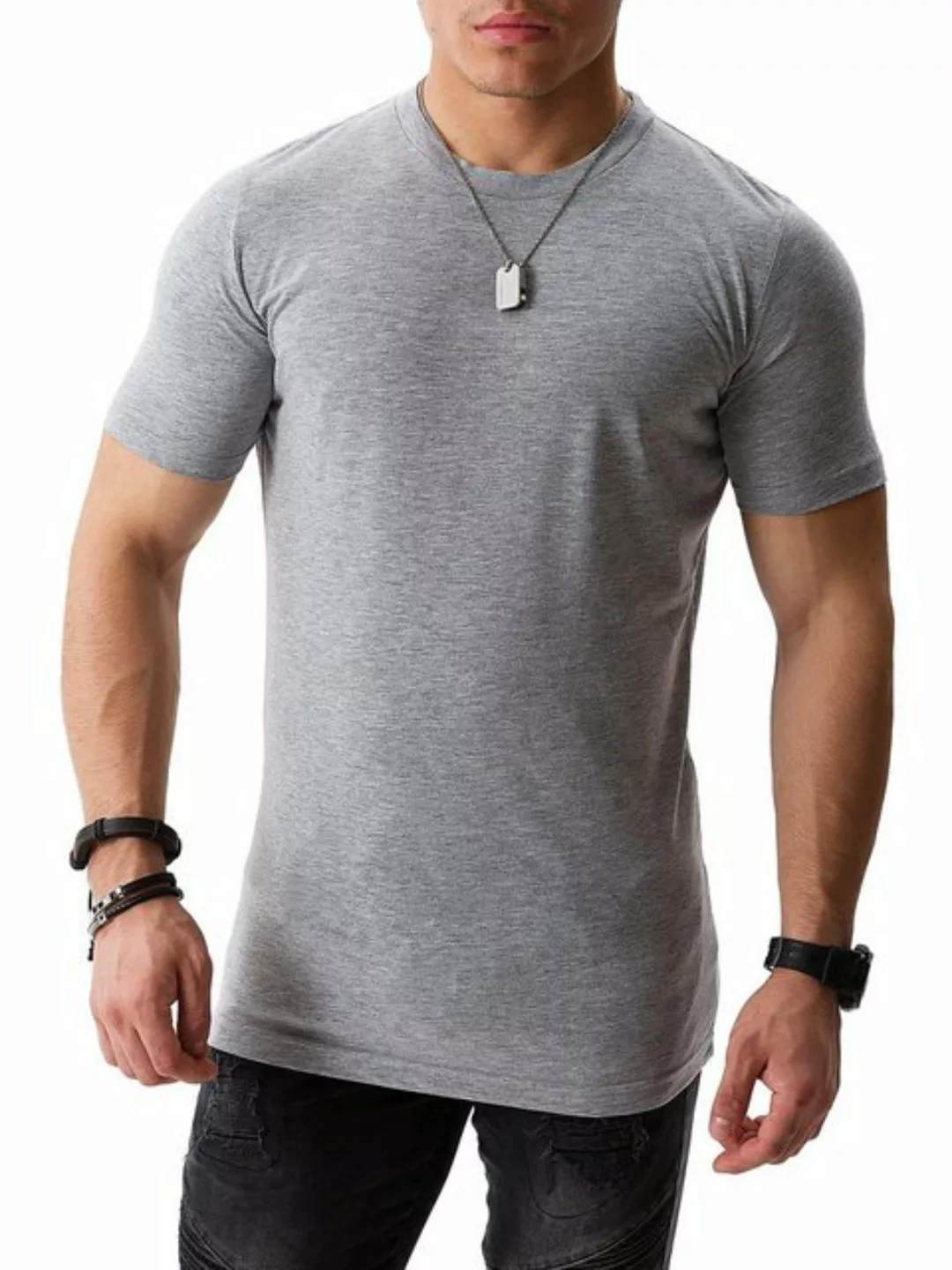 WOTEGA T-Shirt Alton Basic Tee Crew Neck (Set) modernes Rundhalsshirt günstig online kaufen