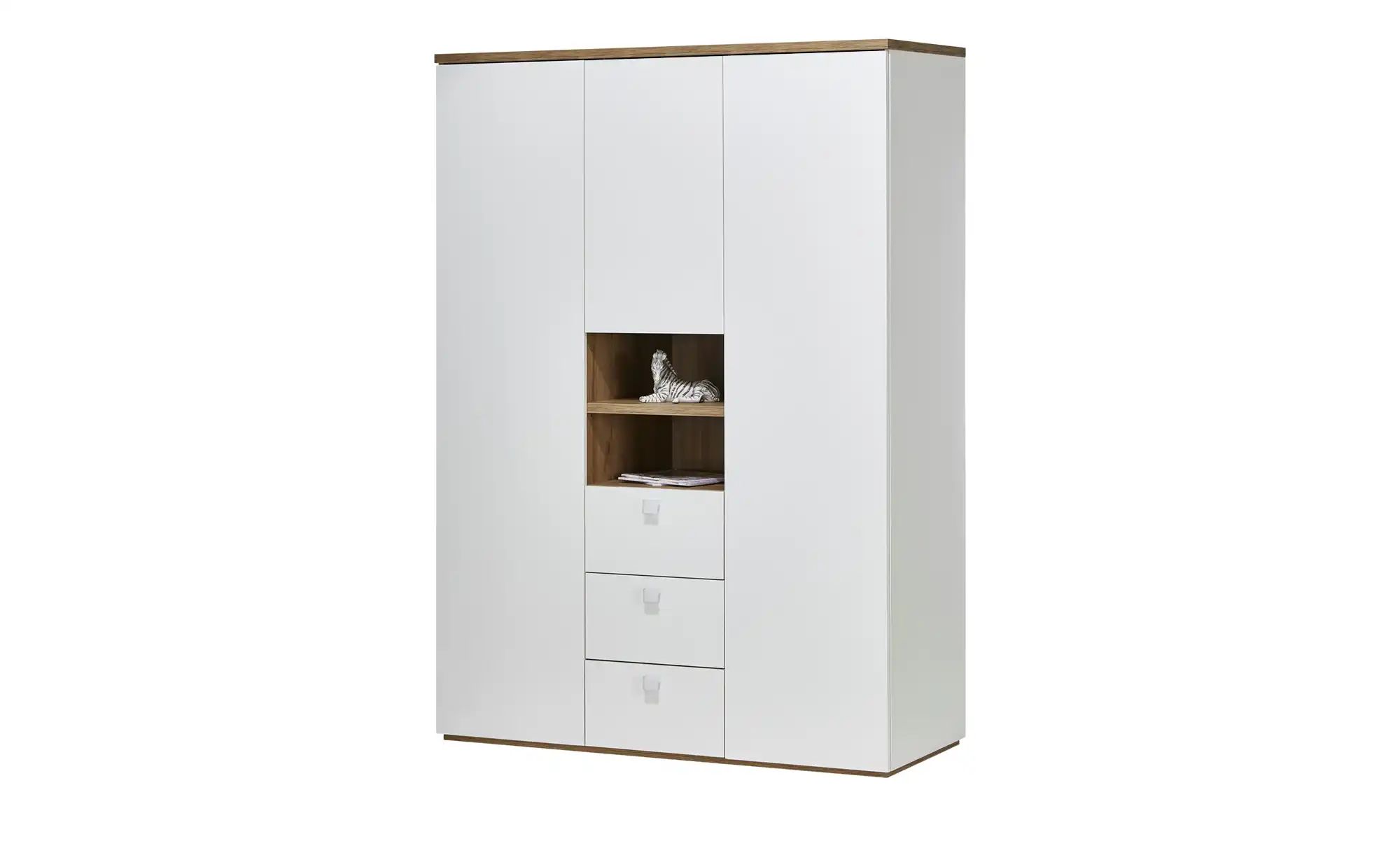 Kleiderschrank 3-türig  Bente ¦ weiß ¦ Maße (cm): B: 150 H: 210 T: 60.7 Sch günstig online kaufen