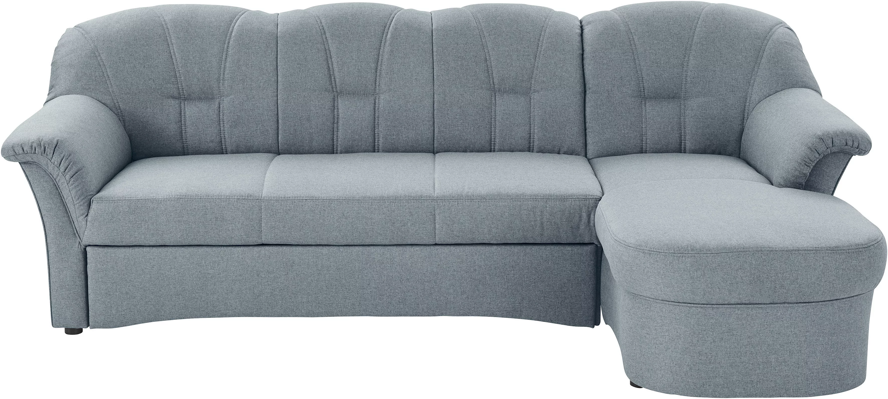 DOMO collection Ecksofa Papenburg L-Form, in großer Farbvielfalt, wahlweise günstig online kaufen
