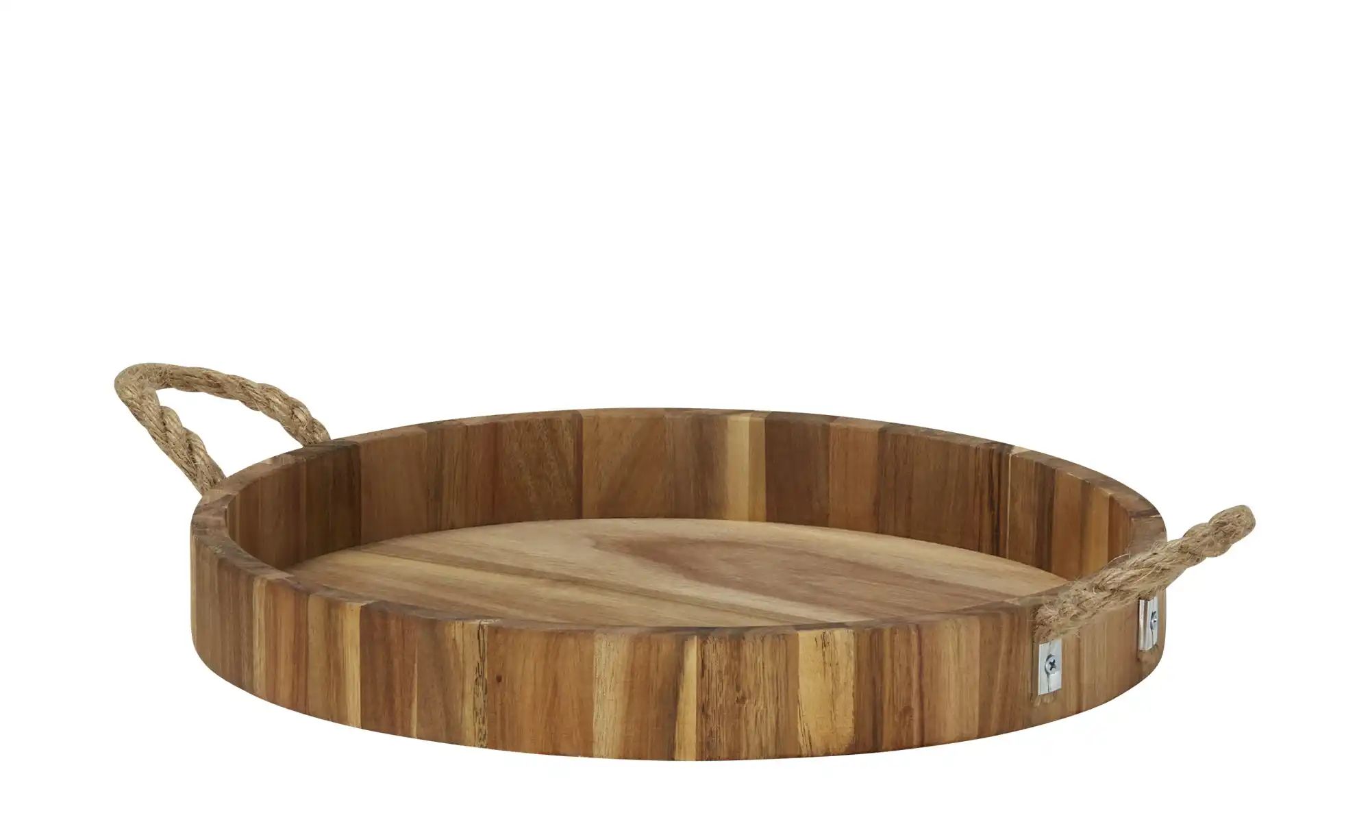 KHG Tablett  Tabletts aus Akazienholz ¦ holzfarben ¦ Holz ¦ Maße (cm): H: 5 günstig online kaufen