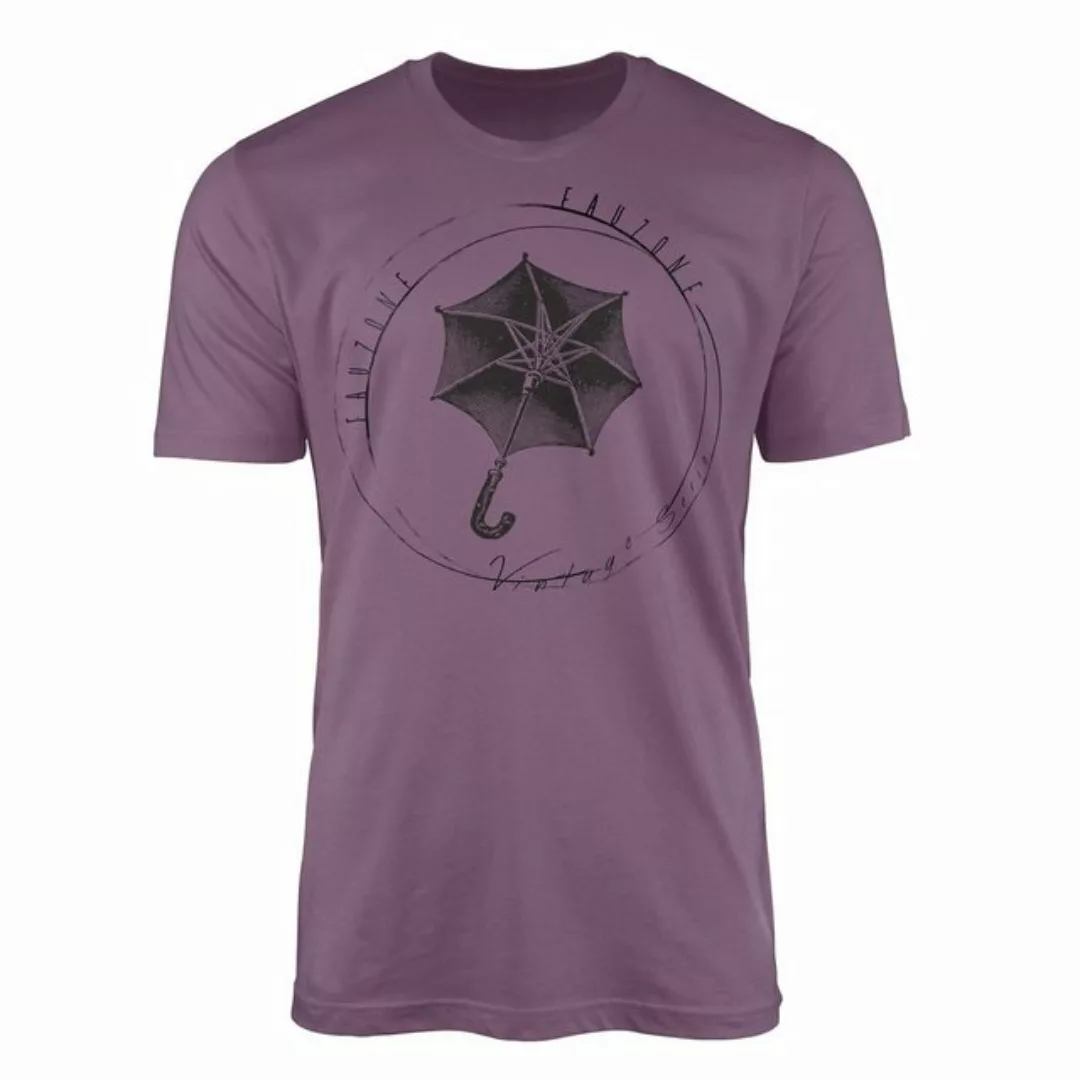 Sinus Art T-Shirt Vintage Herren T-Shirt Regenschirm günstig online kaufen