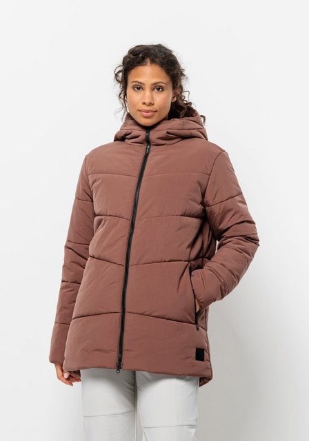 Jack Wolfskin Funktionsjacke "KAROLINGER LONG JKT W", mit Kapuze günstig online kaufen