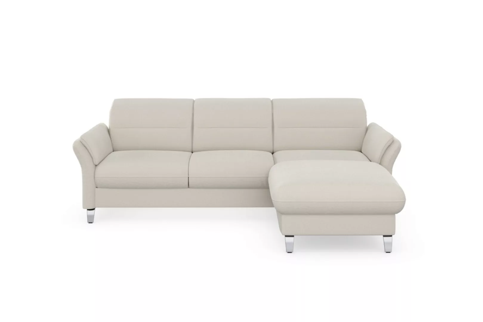 sit&more Ecksofa "Grenoble L-Form mit Federkern", wahlweise mit Bettfunktio günstig online kaufen