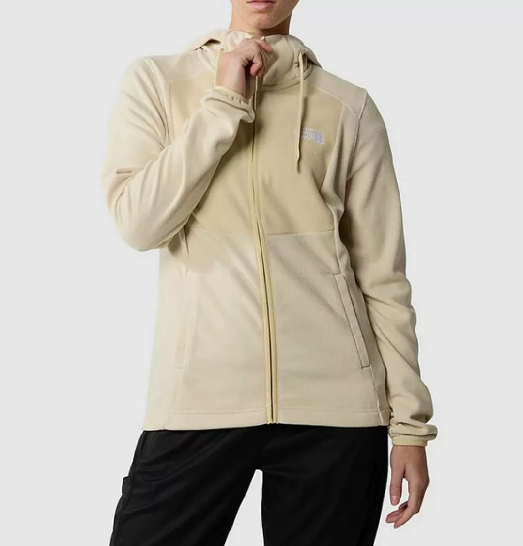 The North Face Kapuzenfleecejacke W HOMESAFE FULL ZIP FLEECE HOO White Dune günstig online kaufen