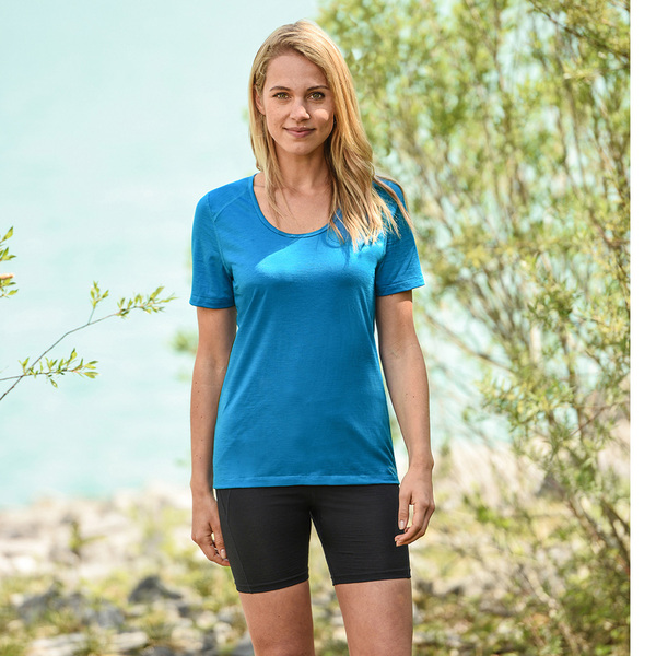 Engel Sports Damen Shirt Kurzarm Bio-schurwolle/seide günstig online kaufen