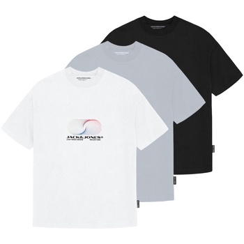 Jack & Jones  T-Shirt T-Shirt CALMA Kurzarmshirt 3er Pack günstig online kaufen