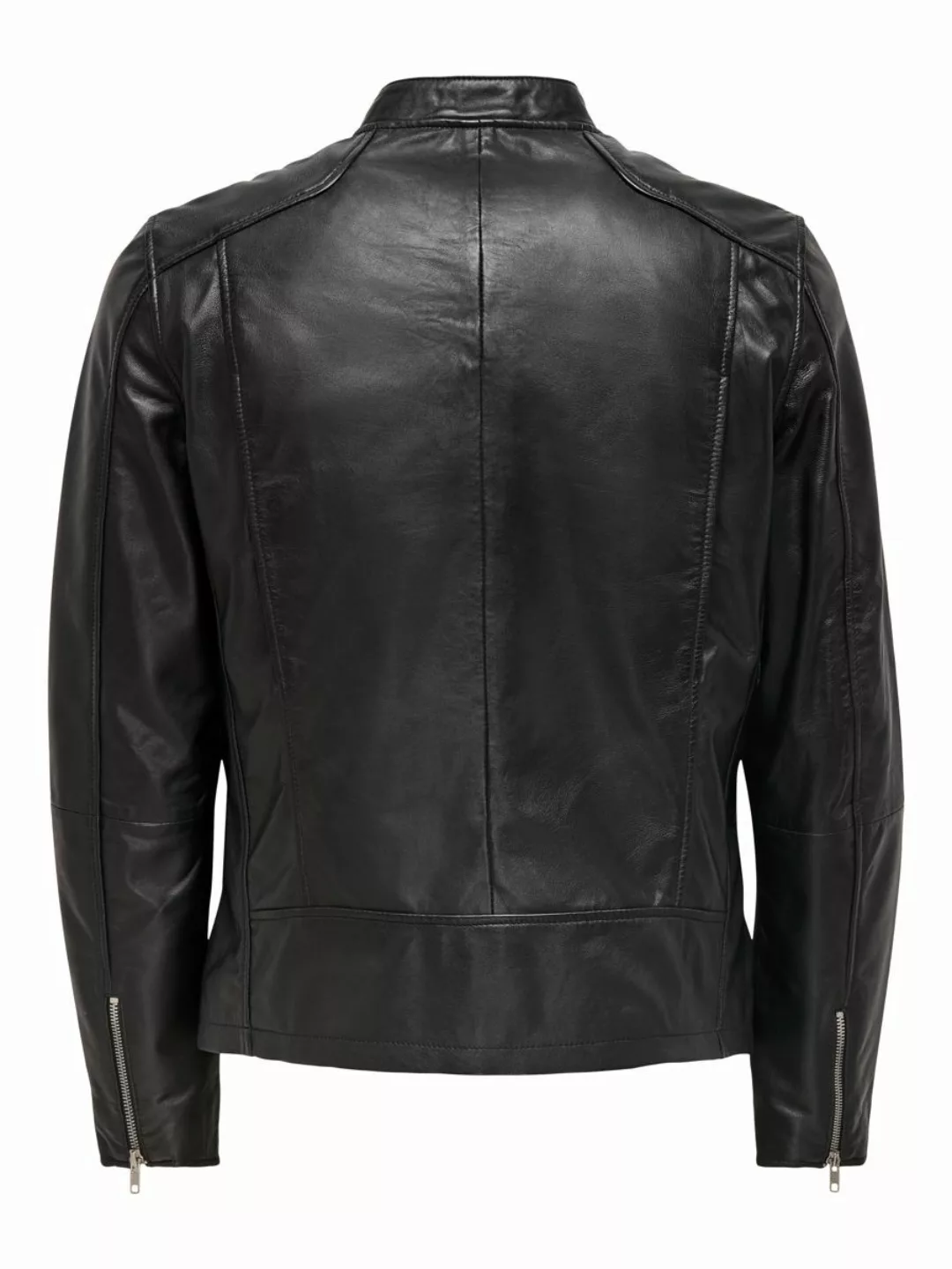 Only & Sons Dean Leather Si 9131 Jacke S Black günstig online kaufen