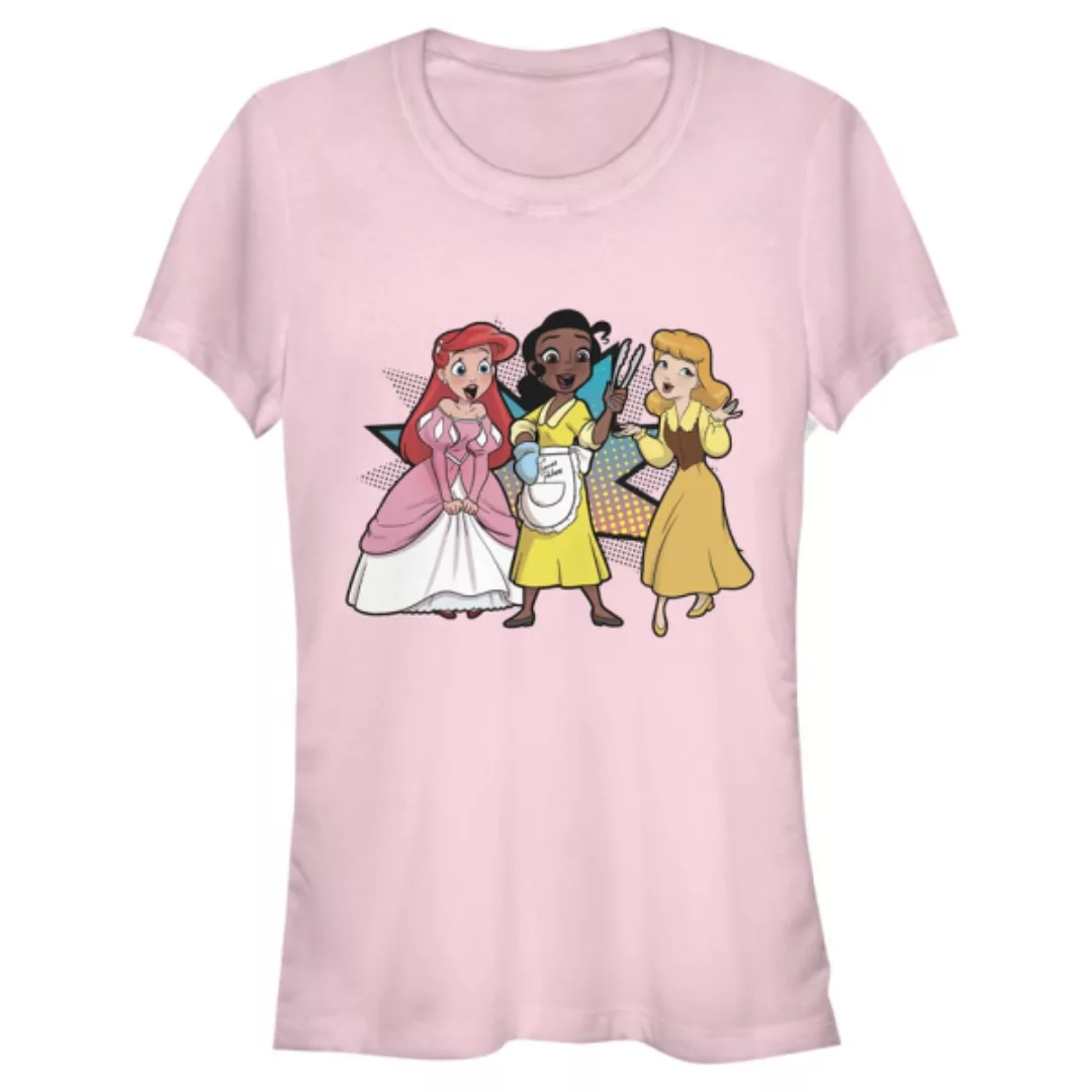 Disney Prinzessinnen - Gruppe Comic Tong Trio - Frauen T-Shirt günstig online kaufen