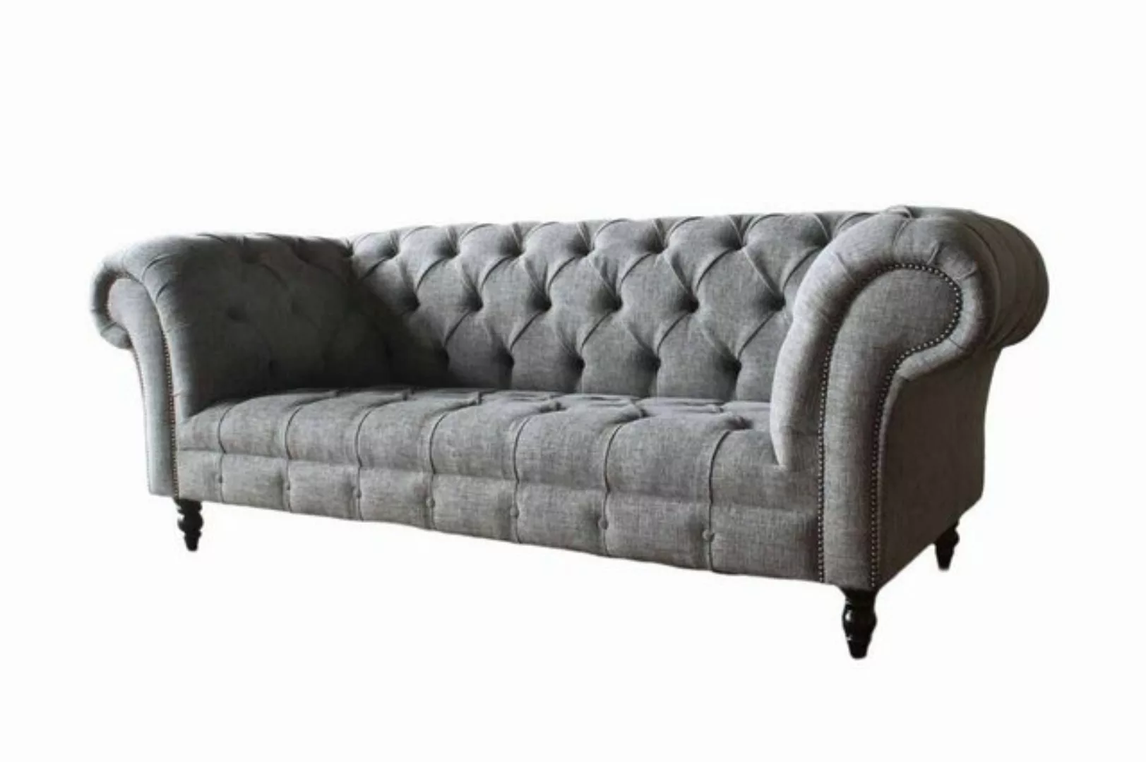 JVmoebel Chesterfield-Sofa, Sofa Dreisitzer Klassisch Design Wohnzimmer Sof günstig online kaufen