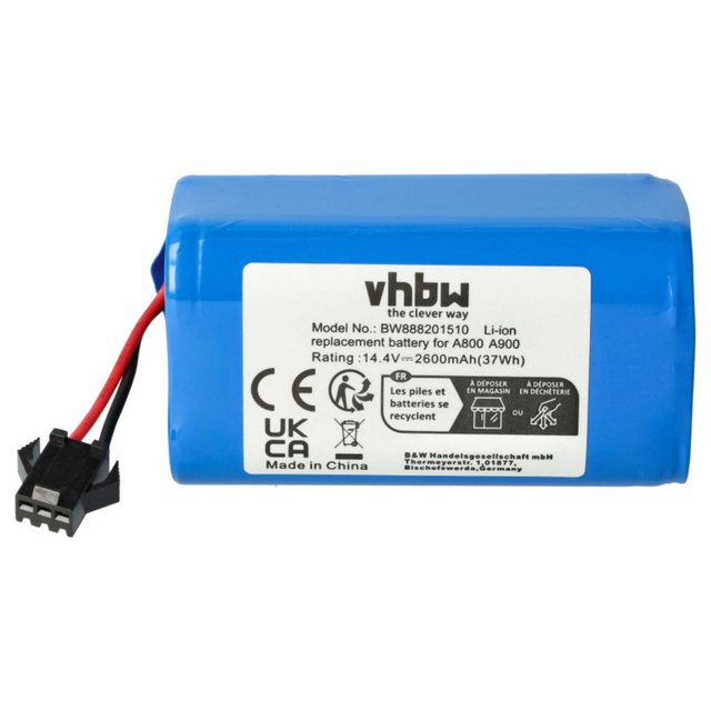vhbw kompatibel mit Ikohs Netbot S15 Staubsauger-Akku Li-Ion 2600 mAh (14,8 günstig online kaufen
