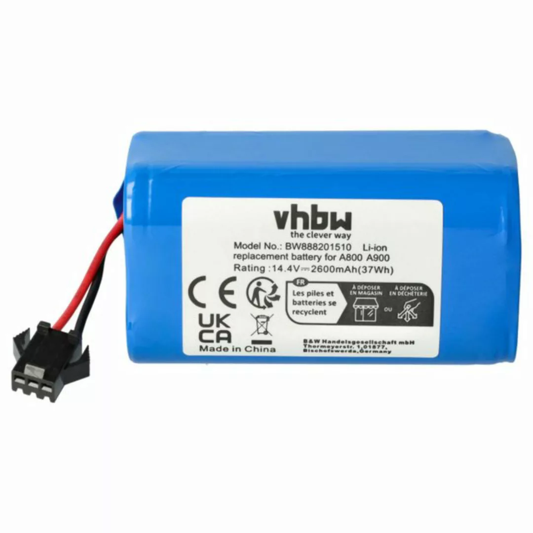 vhbw passend für Ikohs Netbot S15 Saugroboter (2600 mAh, 14,8 V, Li-Ion) St günstig online kaufen