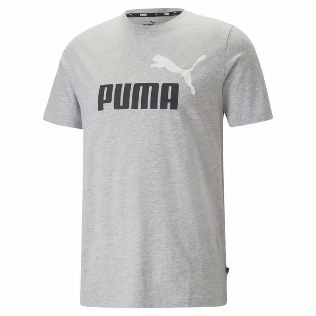 PUMA T-Shirt Herren T-Shirt - ESS+ Essentials 2 Col Logo Tee, (Packung, 1er günstig online kaufen