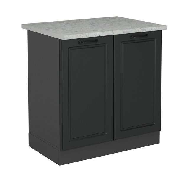 Vicco Spülenunterschrank R-Line, Anthrazit Landhaus/Anthrazit, 80 cm AP Mar günstig online kaufen