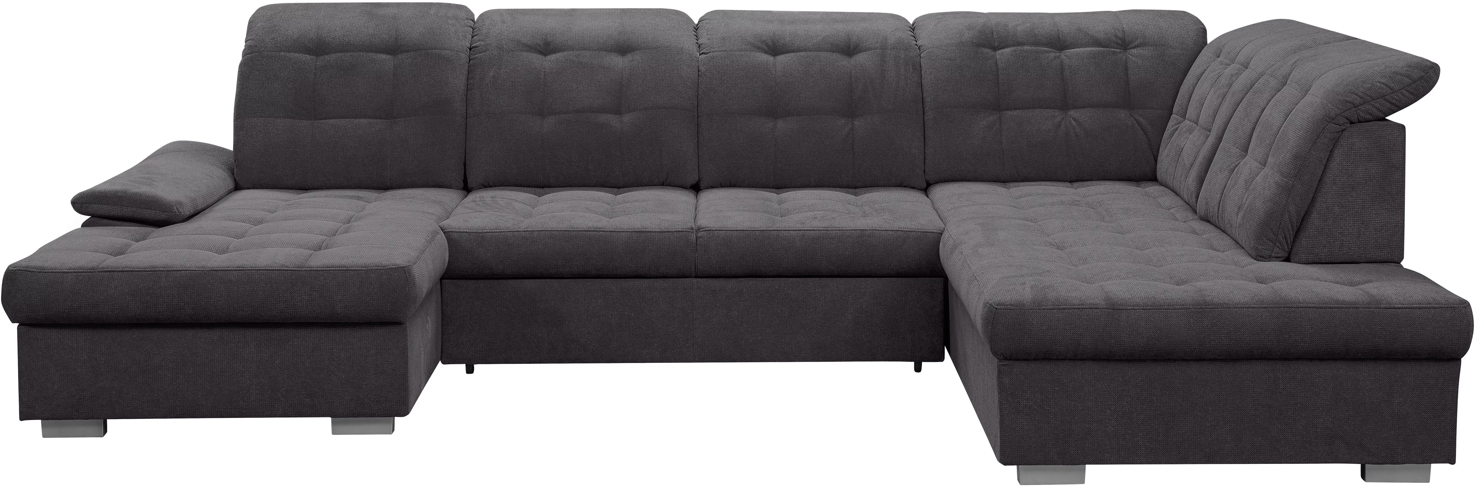 WERK2 Wohnlandschaft "Kordula-New Multifunktion Couch, Breite 332cm, U-Form günstig online kaufen