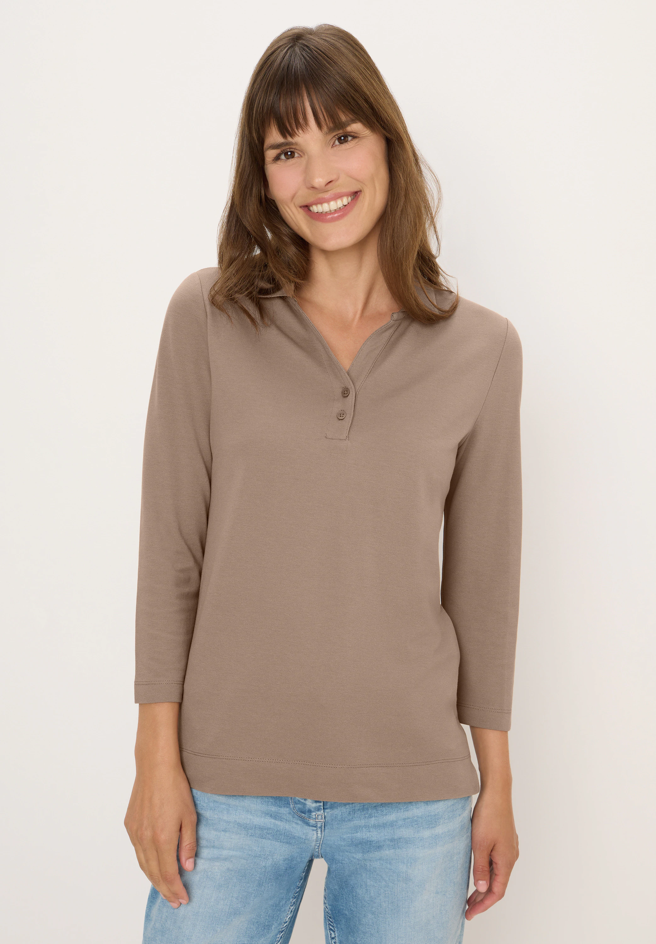 Cecil Poloshirt, in Unifarbe günstig online kaufen